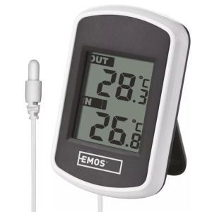 Termometr z sondą 2m temperatura wew/ zew