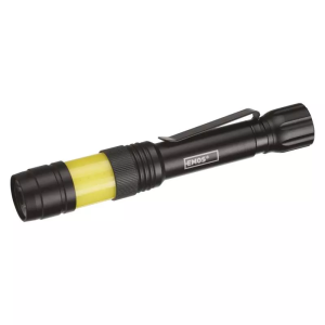 Latarka metalowa LED COB 360° 180 lm 2×AA