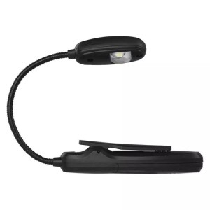 Lampka do czytania LED z klipsem 10 lm 1× AAA