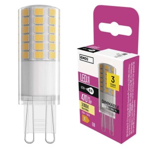 Żarówka LED G9 4,2W (40 W) 470lm ciepła biel ściemnialna