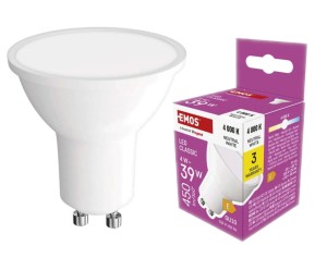 Żarówka LED GU10 4W (39 W) 450lm  neutralna biel 4000K