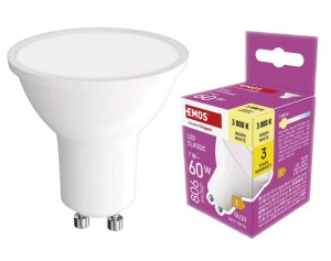 Żarówka LED GU10 7W (60W) 806lm ciepła biel 3000K
