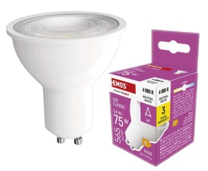Żarówka LED GU10 5,8W (75W) 565 lm neutralna biel 36°