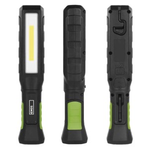 Latarka warsztatowa LED 800lm 2000 mAh ładowalna + 2x hak