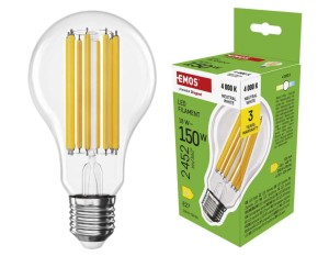 Żarówka LED filament 18W (150W) 2452lm 4000k neutralna biel