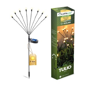Lampka wbijana solarna Kuleczki 70 cm TULIO IP44 3000K 