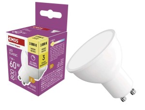 Żarówka LED GU10 7W (60 W) 800 lm ciepła biel ściemnialna