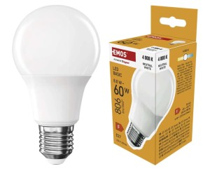 Żarówka LED E27 8,8W (60W) 806lm neutralna biel 4000K