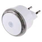 Lampka nocna LED do gniazdka 230V z czujnikiem zmierzchu