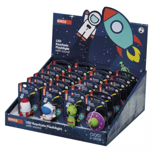 Brelok LED kosmos - ufo, rakieta