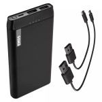Powerbank ALPHA 10000 mAh  microUSB  2,1A czarny