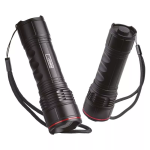Latarka LED metalowa, 500 lm, 4× AAA z zoomem