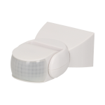 Czujnik ruchu 180st., regulacja pionowa i pozioma, IP65, 1200W, biały