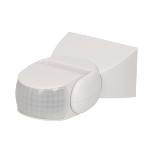Czujnik ruchu 180st., regulacja pionowa i pozioma, IP65, 1200W, biały