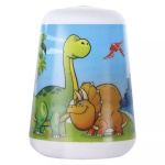 Dziecięca lampka nocna z latarką + timer Dino dinozaury