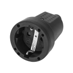 Gniazdo Schuko mini, IP44, 16A, 230V