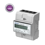 Licznik energii 3-fazowy 80A MID 3 moduły DIN TH-35mm