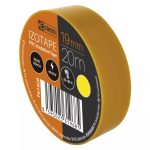 Taśma izolacyjna PVC 19mm / 20m żółta