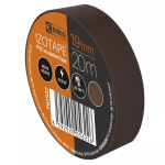 Taśma izolacyjna PVC 19mm / 20m brązowa