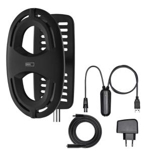 Antena zewnętrzna EM-9086, 0–100 km DVB-T2 / filtr LTE/ 4G