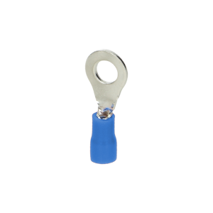 Końcówka oczkowa izolowana 2,5mm² M6, Blister 25 szt.