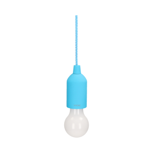 Bateryjna lampka nocna na sznurku 1W LED, 3 x AAA turkusowa
