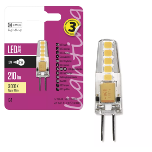 Żarówka LED Classic JC 12V  A++ 2W G4 ciepła biel 3000K