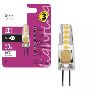 Żarówka LED Classic JC 12V  A++ 2W G4 neutralna biel 4000K