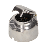 Gniazdo przyczepy aluminiowe 7 pinów, 12/24V