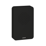 Dzwonek przewodowy jednotonowy LARK MAXI AC 230V czarny
