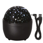 Projektor LED niebo 3x AA / USB zimna biel + ciepła biel IP20
