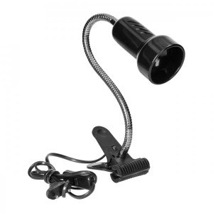 Lampa biurkowa LUKE z klipsem 40W E14 czarna