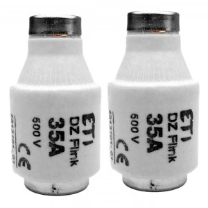 Wkładka topikowa DII WTS 35A 250V 500V 2szt ETI