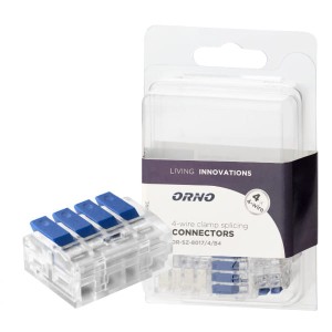 Złączka zaciskowa 4-przewodowa 0,75-4mm² 4szt.