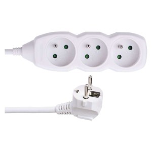 Przedłużacz elektryczny 3x1,5mm 3 gniazda 7m