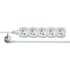Przedłużacz elektryczny 3x1,5mm 5 gniazd 7m