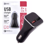 Ładowarka samochodowa USB USB-C QUICK 3A