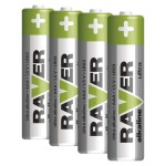 Baterie alkaliczne Raver Ultra Alkaline AAA (LR03) blister 4