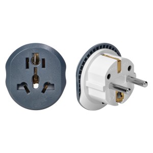 Europejski adapter podróżny - UK / USA / IT / DE