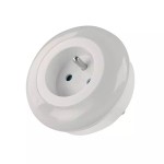 Lampka nocna LED do gniazdka 230 V barwa ciepła