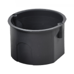 Puszka podtynkowa 60 mm płytka czarna