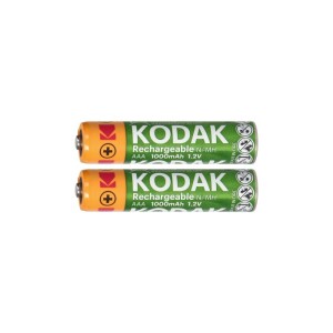 Akumulatorki Kodak Ni-MH AAA 1000mAh, 2 szt