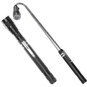 Latarka metalowa LED 15 lm teleskopowa 4× LR44
