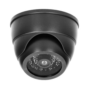 Atrapa kamery monitorującej z podczerwienią CCTV 3xAAA MINI czarna