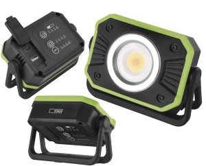 Lampa warsztatowa naświetlacz LED 900lm powerbank 2×2000 mAh