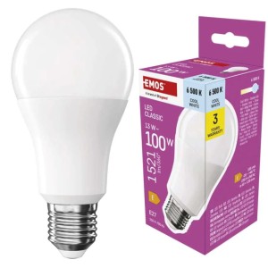 Żarówka LED E27 13W (100W) 1521lm zimna biel 6500K