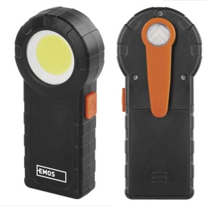 Kieszonkowa latarka LED 350lm 25m 3xAAA z klipsem
