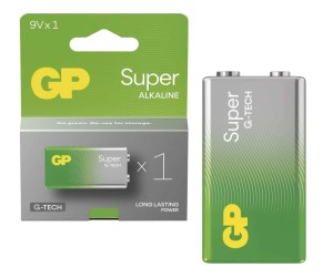 Bateria GP alkaliczna SUPER 9V 6LR61