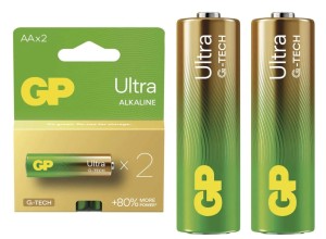 Baterie alkaliczne GP ULTRA AA (LR6) 2 sztuki