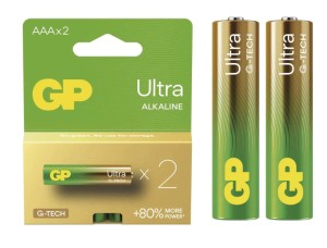 Baterie alkaliczne GP ULTRA AAA (LR03) 2 sztuki